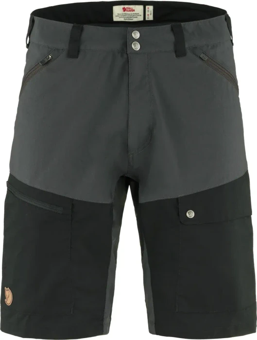 Fjällräven Abisko Midsummer Hose kurz dark grey/black (Herren)