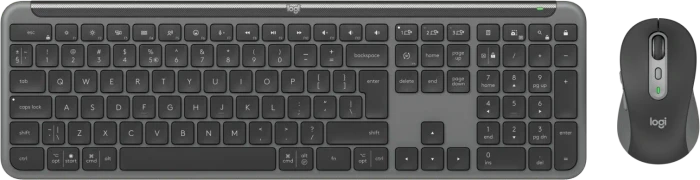 Logitech MK950 Signature Slim Combo for Business Graphite, Logi Bolt, USB/Bluetooth, US