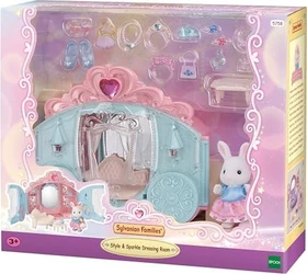 Epoch Sylvanian Families - Spiel-Sets - Elegantes Ankleidezimmer mit Figur