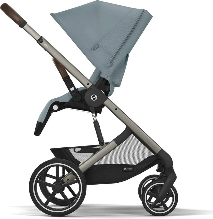 Cybex Balios S Lux Taupe Frame stormy blue 2024
