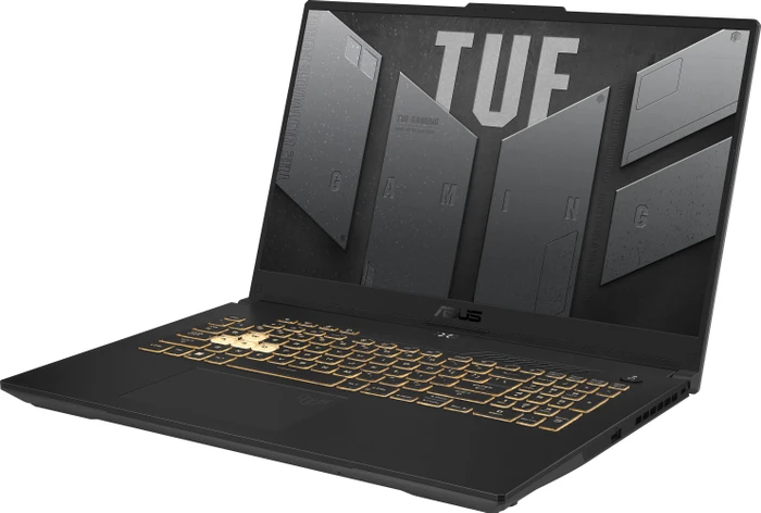 ASUS TUF Gaming F17 FX707ZR-HX002W, Mecha Gray, Core i7-12700H, 16GB RAM, 1TB SSD, GeForce RTX 3070, DE