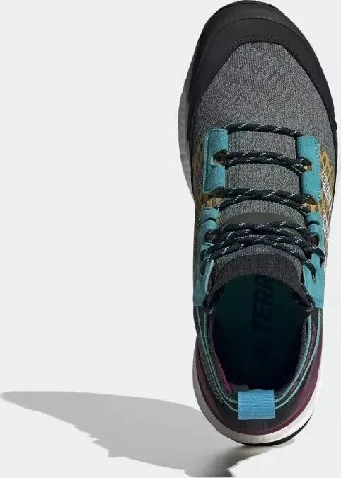 adidas Terrex Free Hiker legend earth/grey two/signal cyan (Herren)