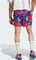 adidas Terrex Multi Light Printed Laufhose kurz semi lucid blue/pure ruby/semi impact orange/warm clay (Herren) Vorschaubild