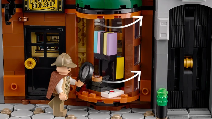 LEGO Icons - Sherlock Holmes: Bücherstütze