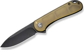 Civivi Elementum Flipper Taschenmesser bead blasted ultem/black stonewashed