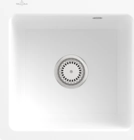 Villeroy & Boch Subway 45 XS flat flächenbündig Becken mittig stone white