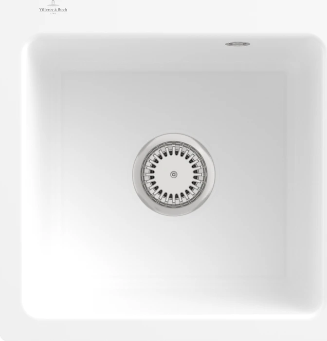 Villeroy & Boch Subway 45 XS flat flächenbündig Becken mittig stone white