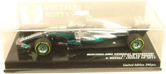 Minichamps Valtteri Bottas Mercedes F1 W08 EQ Power+ #77 China GP Formel 1 2017