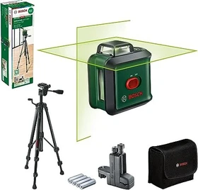 Bosch DIY UniversalLevel 360 Batterie-Kreuzlaser inkl. Tasche + Zubehör