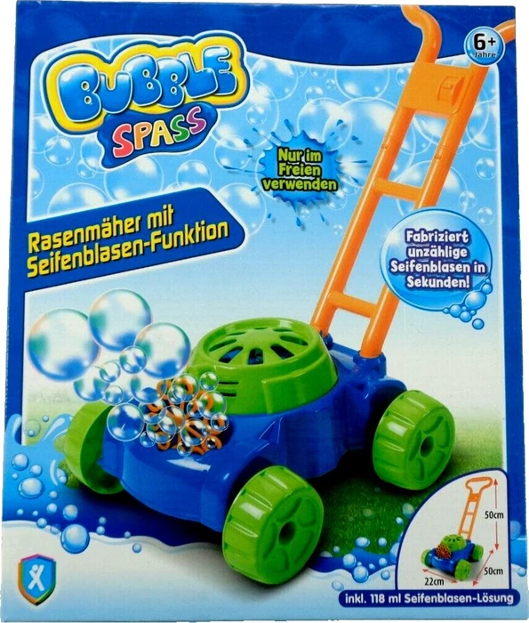 Xtrem Toys Bubble Spaß Seifenblasenrasenmäher (00270)