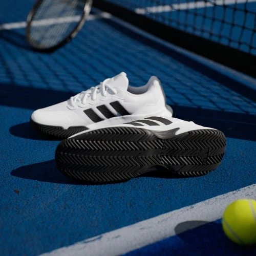 adidas Gamecourt 2.0 cloud white/core black/silver metallic
