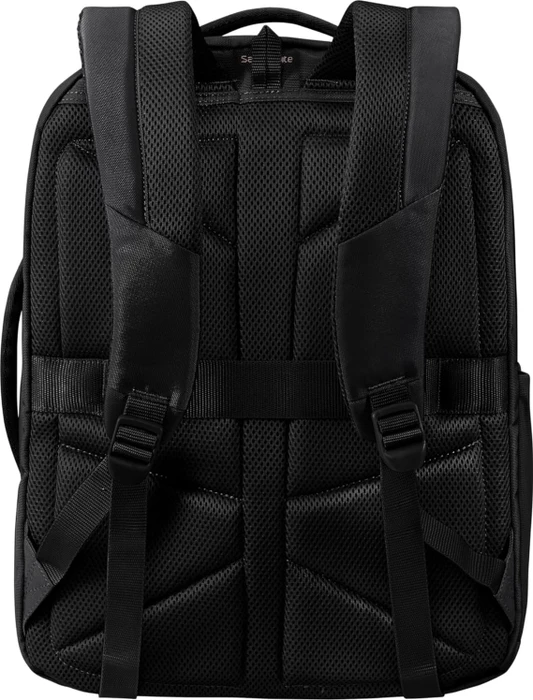 Samsonite GuardIT Classy 2.0, Underseat Backpack M, Untersitz Handgepäck, Kabinentasche, Flugzeug Rucksack, 17.3", 45cm, 27.5l, schwarz
