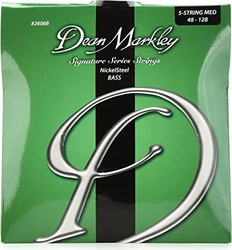 Dean Markley NickelSteel Bass Signature Series 5-String Medium