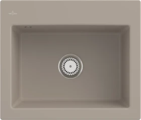 Villeroy & Boch Subway 60 S Einbau Becken mittig almond