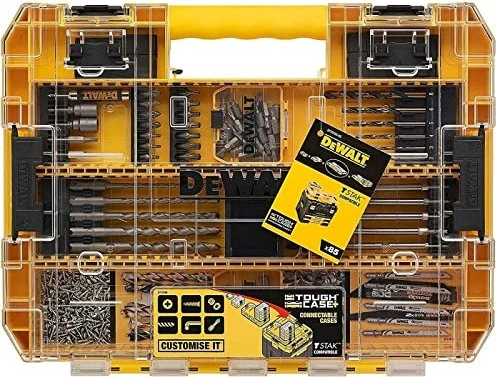 DeWalt DT70763 Bohrer-/Bits-Zubehörset inkl. Koffer, 85-tlg.