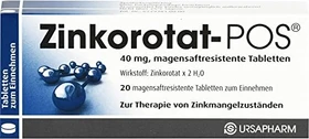 Zinkorotat-Pos Filmtabletten, 20 Stück