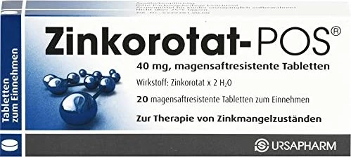 Zinkorotat-Pos Filmtabletten, 20 Stück