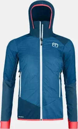 Ortovox Swisswool Col Becchei Hybrid Funktionsjacke mountain blue (Damen)
