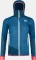 Ortovox Swisswool Col Becchei Hybrid Funktionsjacke mountain blue (Damen) Vorschaubild