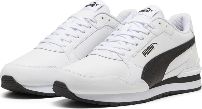 Puma ST Runner v4 Leather puma white/puma black/cast iron