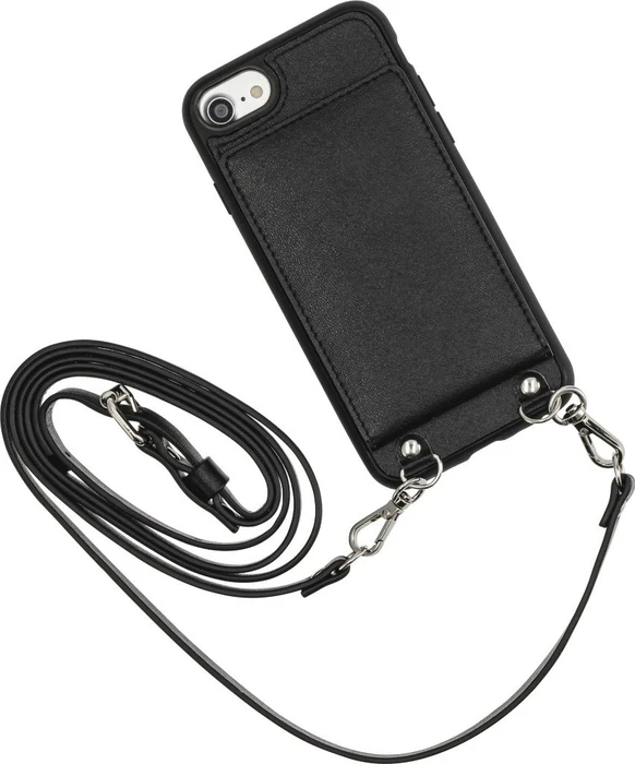Hama Cross-Body-Cover Mirror für Apple iPhone 6/6s/7/8/SE (2020) schwarz