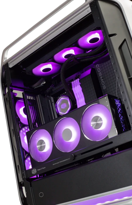 Cooler Master Cosmos Alpha, Glasfenster