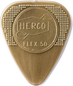 Dunlop Herco Flex 50 Pick, Medium, 12-Pack