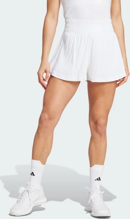 adidas Tennis Pro Aeroready Seersucker Tennis Hose kurz white (Damen)