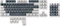 Mountain Mineral Keycap Set, Kunststoff (PBT) Double-Shot, weiß/schwarz, 113 Tasten (104+9), ANSI-US Vorschaubild