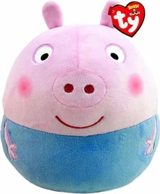 TY Squish a Boo Peppa Wutz George 20cm blau