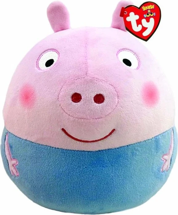 TY Squish a Boo Peppa Wutz George 20cm blau