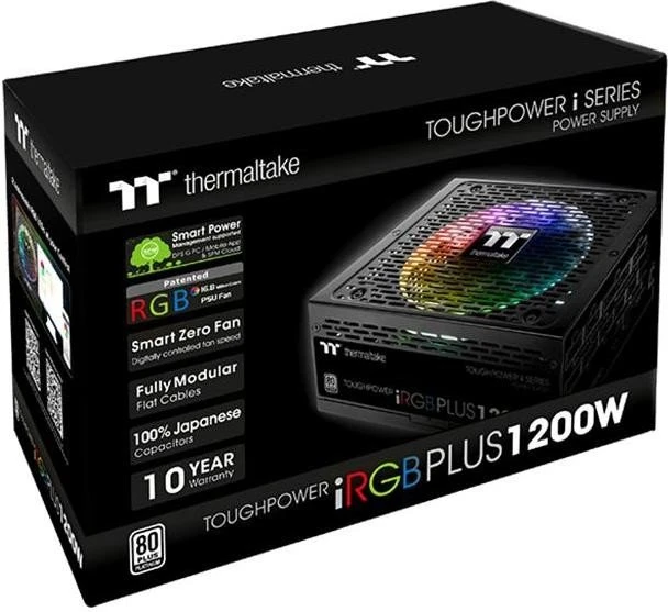 Thermaltake Toughpower iRGB Plus Platinum TT Premium Edition 1200W, ATX 2.4