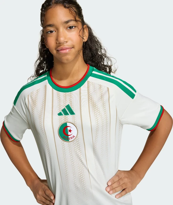 adidas FIFA WM 2026 Algerien Heimtrikot kurzarm chalk white (Junior)