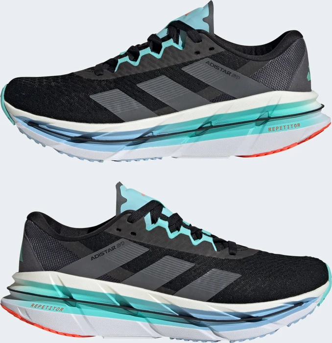 adidas Adistar Byd core black/iron metalic/flash aqua (Herren)
