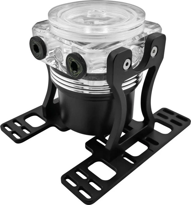 Singularity Computers Protium Vertical Pump Mount, D5, Black, vertikale Halterung für Pumpen