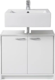 Stella Trading SMASH Waschbeckenunterschrank 630x550x290mm weiß matt