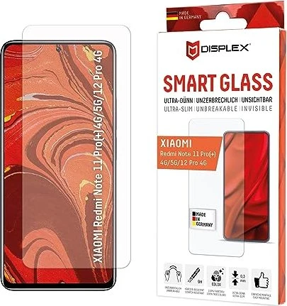 Displex Smart Glass für Xiaomi Redmi Note 11 Pro/11 Pro 5G