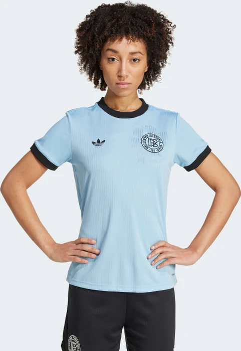 adidas Deutschland Anniversary Trikot kurzarm clear blue/black (Damen)