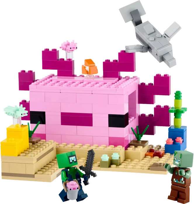 LEGO Minecraft - Das Axolotl-Haus