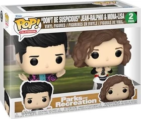 FunKo Pop! Television - Parks and Recreation - "Don't Be Suspicious" Jean-Ralphio & Mona-Lisa
