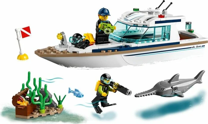 LEGO City Starke Fahrzeuge - Tauchyacht