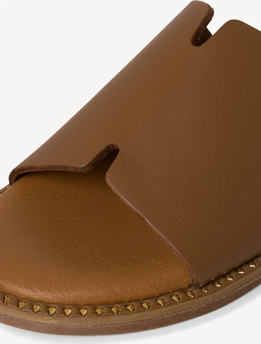 Tamaris Lederpantolette braun (Damen)