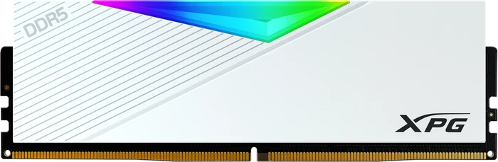 ADATA XPG LANCER RGB White Edition UDIMM 32GB Kit, DDR5-6000, CL30-40-40, 1RX8