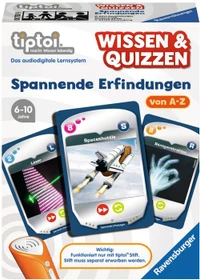 Ravensburger tiptoi Spiel: Wissen & Quizzen: Spannende Erfindungen