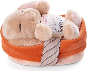 Nici Sleeping Pets Hase karamell im Körbchen 12cm