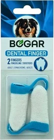 Bogar bogadent Anti-Plaque Finger Hund, 2 Stück