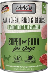 MAC's Dog Kaninchen und Gemüse, 4.80kg (6x 800g)