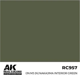AK-Interactive 2nd Gen Real Colors ijn m3(n) nakajima interior green, 17ml