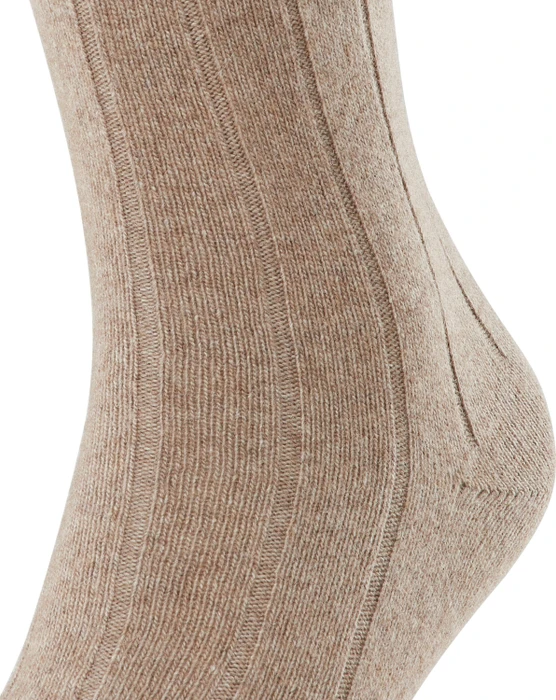 Falke Lhasa Rib Socken nutmeg mel (Herren)