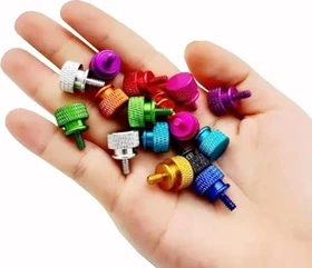 Thumbscrews grob, 10er Set, grün